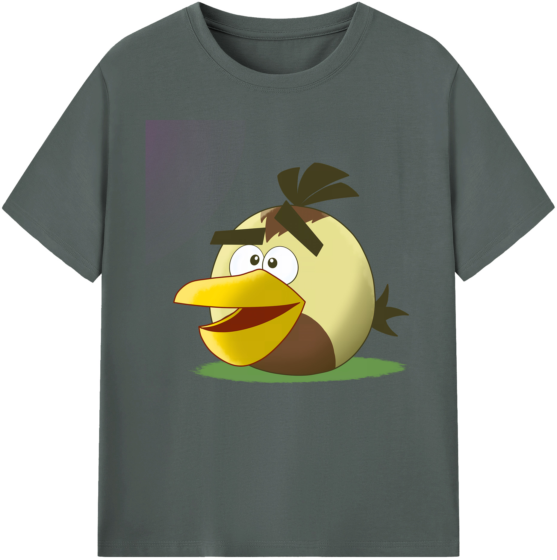 （画像用） Angry Birds アングリーバード 綿100％ メンズ半袖Tシャツ｜肌触りやわらか＆通気性